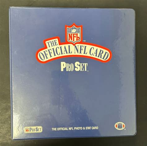 Pro Set Football Complete Set W Announcers Superbowl