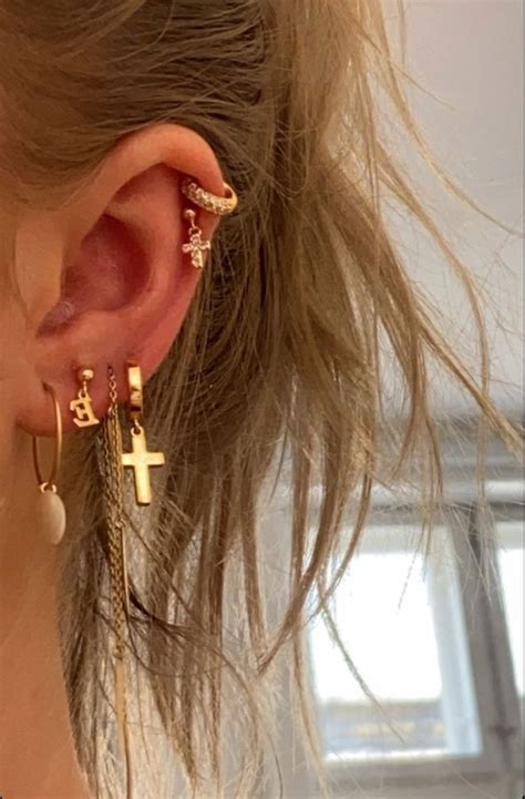 Pin By Cansin On Ear Piercing Inspo Ear Jewelry Ear Piercings Piercings