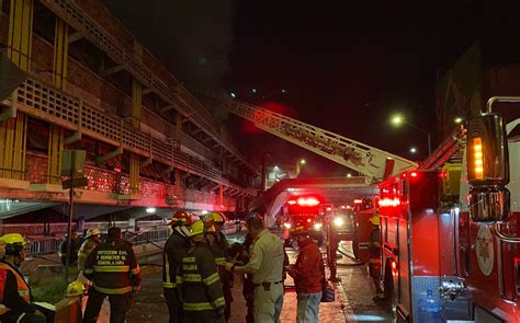 Así fue el incendio del mercado de San Juan de Dios Fotos y videos