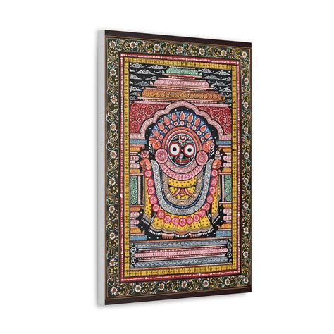 Lord Jagannath Pattachitra Radha Krishna Madhubani Painting