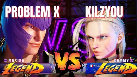 SF6 PROBLEM X Marisa VS KILZYOU Cammy STREET FIGHTER 6 High