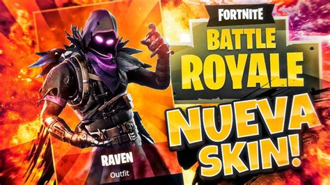 JUGANDO Con LA NUEVA SKIN CUERVO En Fortnite Battle Royale