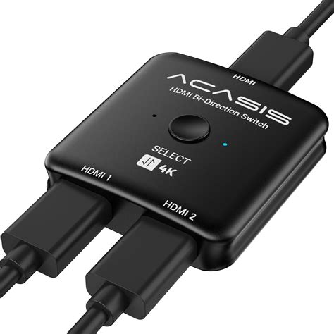 Amazon Acasis Hdmi Switch Splitter K Hz Bidirectional Hdmi