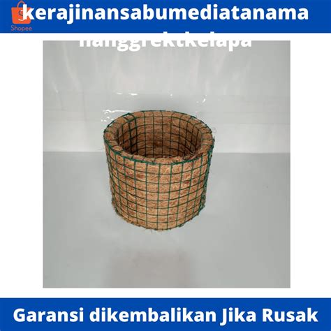 Jual Pot Sabut Kelapa Anggrek Pot Bulat Pot Anggrek Dari Sabut