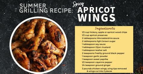 Spicy Apricot Wings — Fleet Plummer