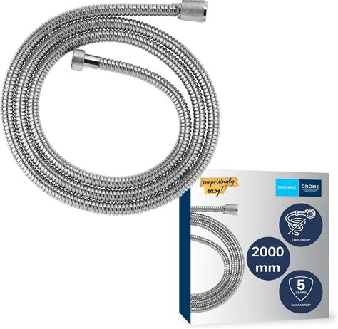 GROHE 28143000 RelexaFlex 59 Metal Longlife Shower Hose Starlight