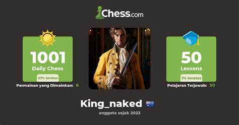 Haluk King Naked Profil Catur Chess