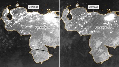 Así Se Vio Desde El Espacio El Apagón Más Largo De Venezuela ⋆ Notiboom