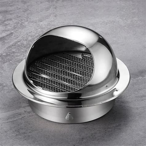 Amazon KDDEON 304 Stainless Steel Air Vent Cap Round Wall Vent