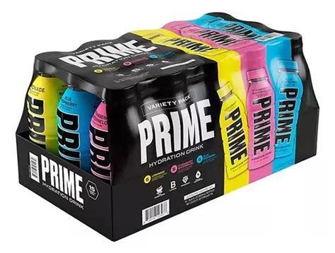 Bebida Prime Hydration Drink Variety Pack Pz Meses Sin Inter S