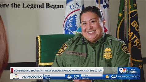 BORDERLAND SPOTLIGHT First Border Patrol Woman Chief El Paso Sector