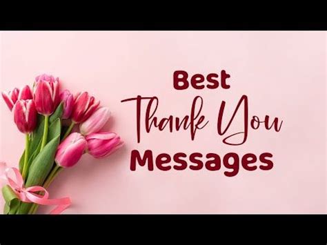 200 Thank You Messages Wishes And Quotes WishesMsg Thank You Msg