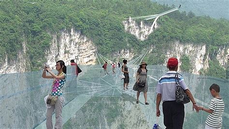 China Is Building The World’s Tallest And Longest Glass Bridge Fox News