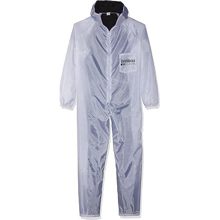 Sas Safety Moon Suit Nylon Cotton Coverall Large White