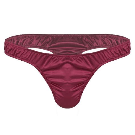 Lingerie En Satin Doux Et Brcorporelle Pour Homme Sous V Tements Sexy