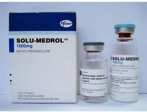 Solu Medrol Methylprednisolone Injection Gm Mg Rs Vial