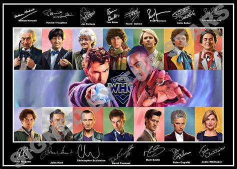 New Doctor Who Doctor Who Signed Autographed Stunning Quality