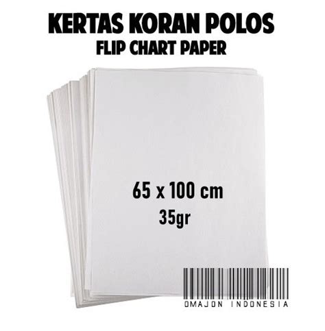 Jual Kertas Koran Kertas Bungkus Polos Kertas Buram 35gr 65 X 100