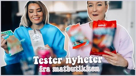 TESTER MATNYHETER OG TING VI ALDRI HAR SMAKT FØR YouTube