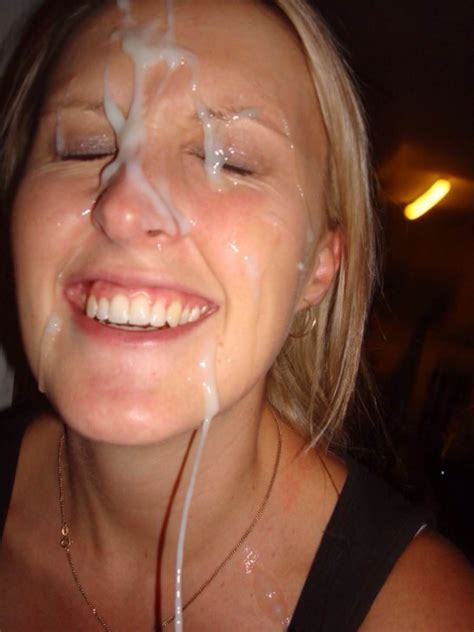 Amateur Blonde Gf Cum Facial