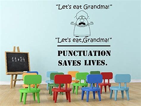 Lets Eat Grandma Punctuation Saves Lives Funny Classroom