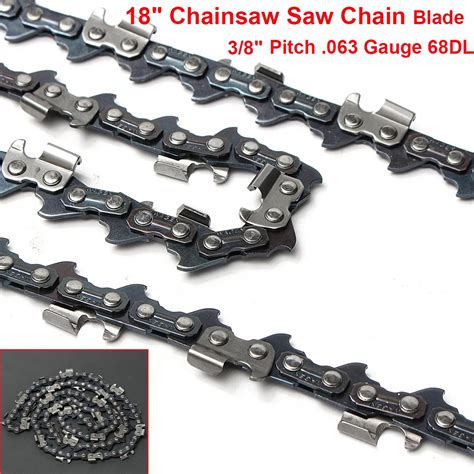 1pcs 10 12 14 16 18 20 Inch Steel Chainsaw Chain 3 8 Pitch Slogging Saw