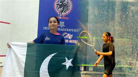 Pakistani Squash Player Mahnoor Ali Wins Gold Medal In Singapore Junior