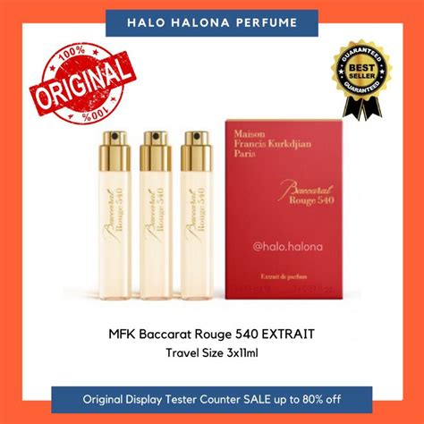 Jual Baccarat Rouge 540 Extrait De Parfum Travel Set Parfum Original