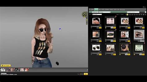 How To Make A Cute Avatar In Imvu For Noobs Youtube