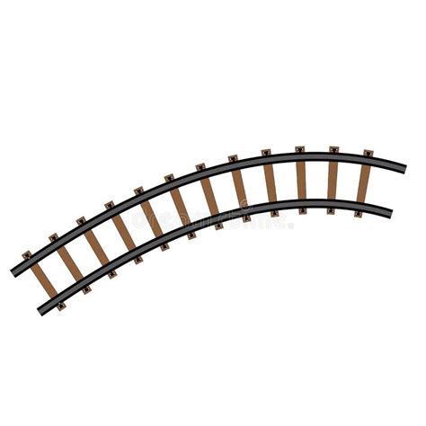 Railway Vector Illustration Eps Stock Vector Illustration Of Station