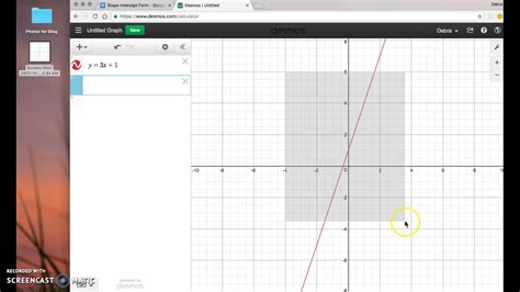 Save A Graph On Desmos Youtube