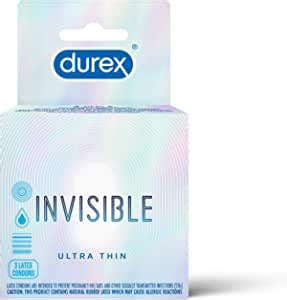 Amazon Condones Ultrafinos Y Lubricados Durex Preservativos