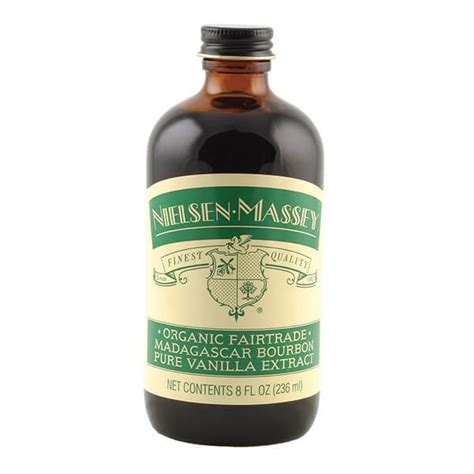 Nielsen Massey Organic Madagascar Bourbon Pure Vanilla Extract 8 Oz