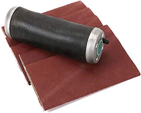 X Rubber Sleeve Tube Pneumatic Drum Sander Pcs Grit Drum