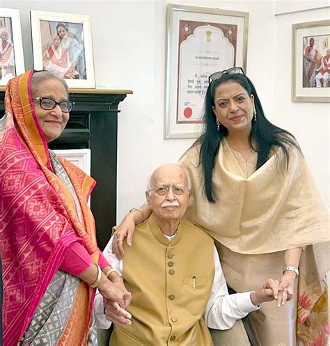 Sheikh Hasina Meets Advani, Sonia - Rediff.com India News