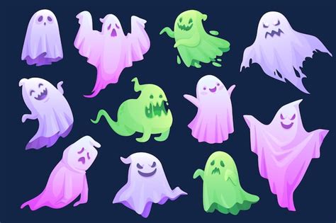 Fantasma Fantasma De Dibujos Animados Fantasmas Espeluznantes