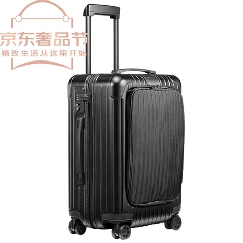 RIMOWA日默瓦德国直邮 Essential Sleeve商务登机箱拉杆箱带前置口袋旅行行李箱 哑黑色 20寸图片 价格 品牌 评论 京东