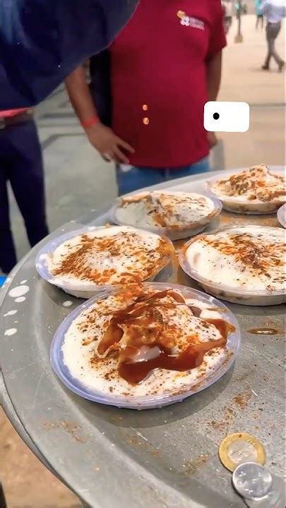 Most Famous Creamy Dahi🤤 Bhalla😋street Food Shorts Youtube