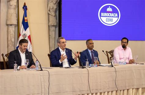 Presidente Abinader Presenta Logros Del Programa Burocracia Cero