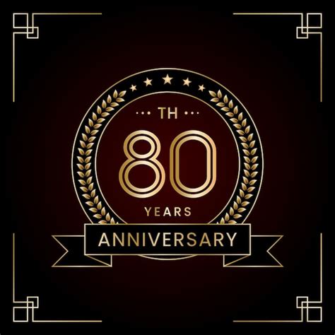 Premium Vector Th Anniversary Logo Design