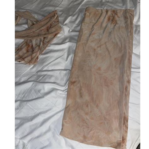 Two Piece Nude Set Worn Only Once One Of One Depop