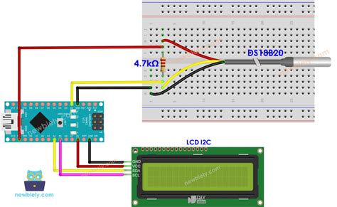 Arduino Nano Temperature Sensor Lcd Arduino Nano Tutorial