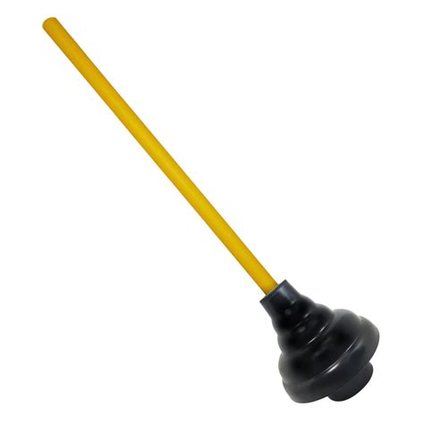 Heavy Duty Flanged Force Cup Plunger With 21 In Wooden Handle Cobra