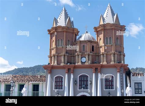 Replica del Penol church in El Penol, Colombia Stock Photo - Alamy