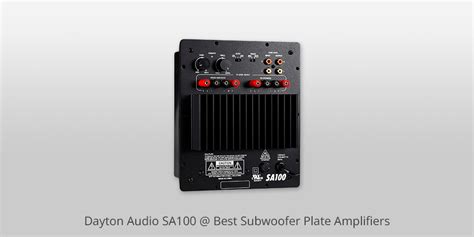 Best Subwoofer Plate Amplifiers In