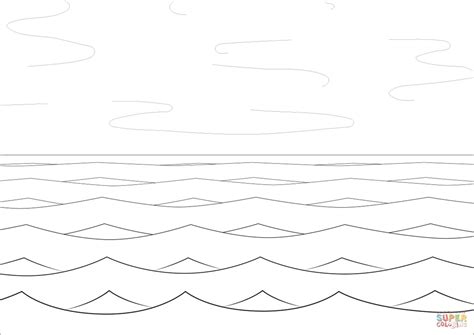 Waves Coloring Sheet Find High Quality Wave Coloring Page All Coloring