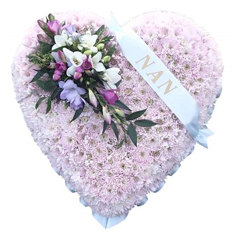 Funeral Flowers Heart