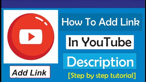 How To Add Link In YouTube Description YouTube