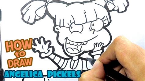 Como Desenhar A Angelica Pickles Rugrats How To Draw Angelica | The ...