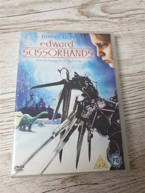 EDWARD SCISSORHANDS DVD 2006 Fantasy Romance Movie Tim Burton Johnny